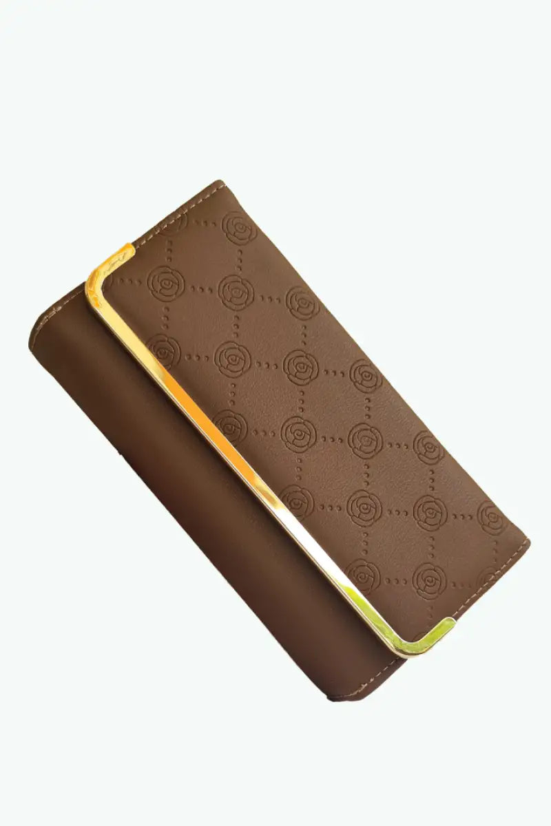 Quilted Pattern Wallet Wallet