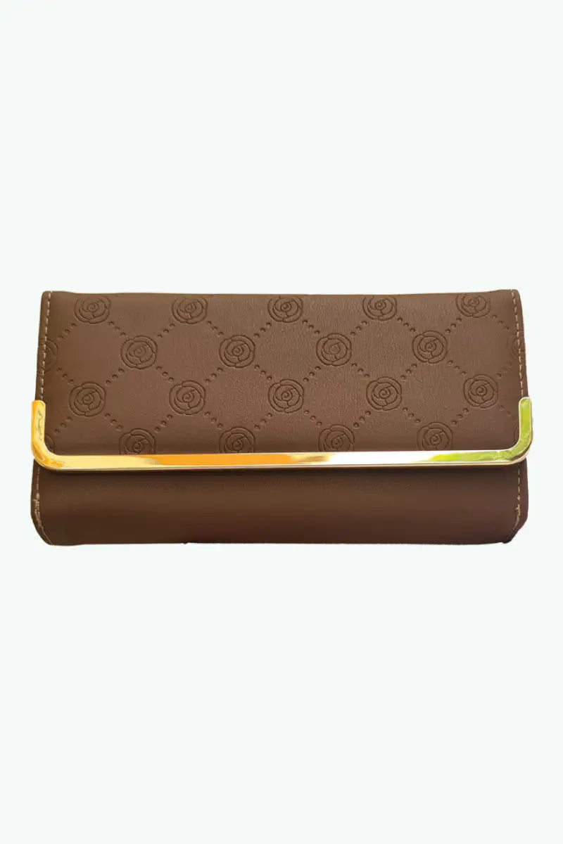 Quilted Pattern Wallet Wallet