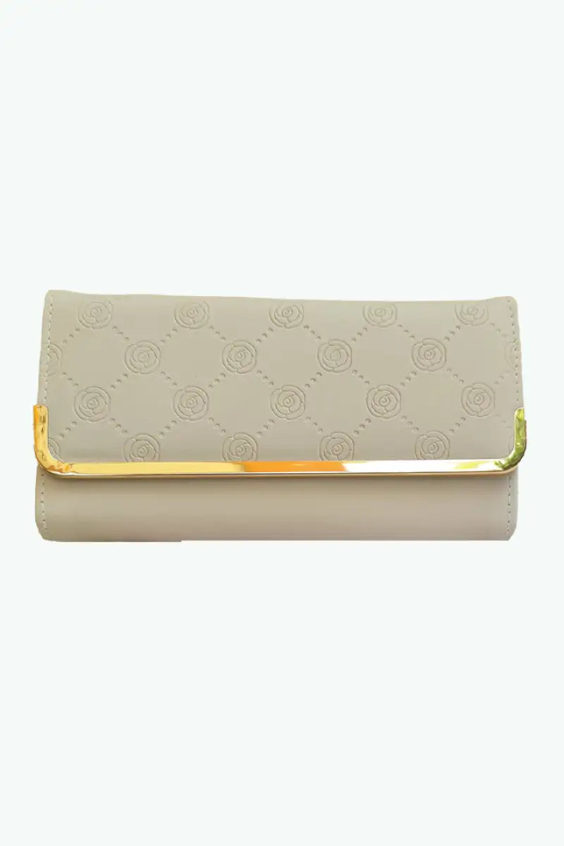 Quilted Pattern Wallet Wallet