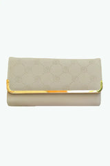 Quilted Pattern Wallet Wallet