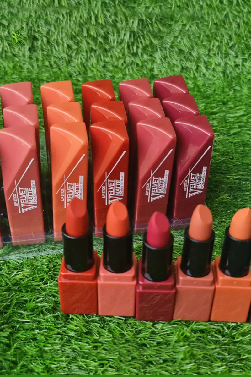 Romantic May Matte Pack Of 6 Lipstick